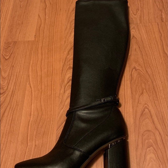 Franco Sarto Black Boots 9.5 - Picture 4 of 6